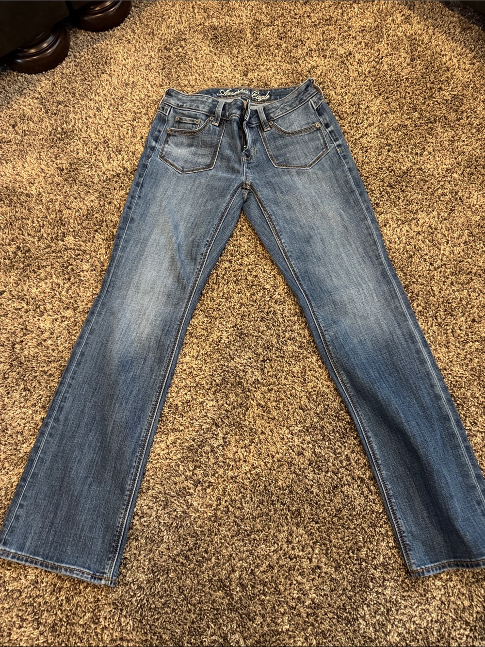 American Eagle Outfitters Women's Blue Bootcut Jeans